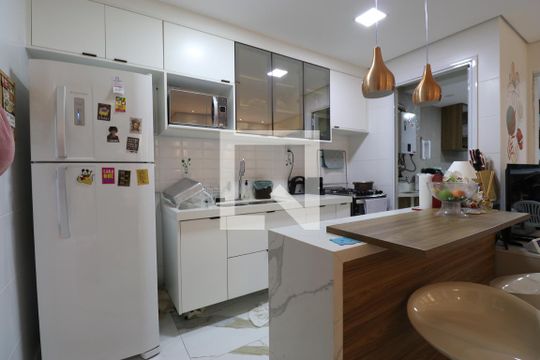 Cozinha de apartamento à venda com 2 quartos, 93m² em Jardim Prudência, São Paulo
