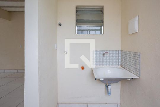 Área de Serviço de kitnet/studio para alugar com 1 quarto, 34m² em Havaí, Belo Horizonte