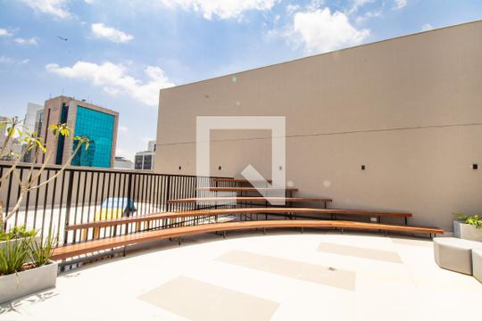 Área comum -Espaço teen de kitnet/studio à venda com 1 quarto, 25m² em Vila Olímpia, São Paulo