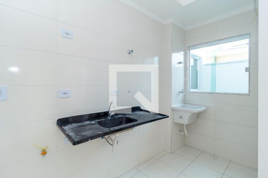 Cozinha de apartamento à venda com 2 quartos, 44m² em Chácara Santo Antônio (zona Leste), São Paulo