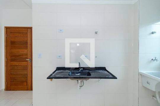 Cozinha de apartamento à venda com 2 quartos, 44m² em Chácara Santo Antônio (zona Leste), São Paulo