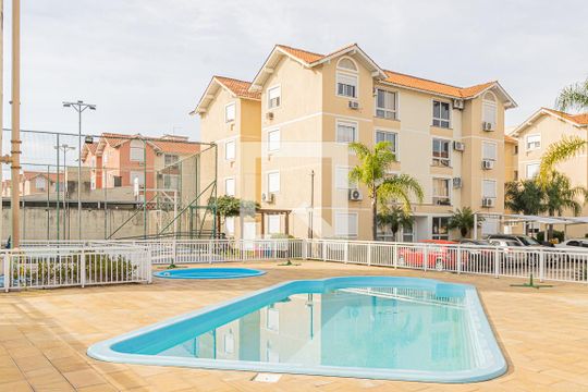 Área comum - Piscina de apartamento à venda com 3 quartos, 71m² em Mato Grande, Canoas
