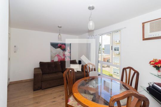 Sala de apartamento à venda com 3 quartos, 71m² em Mato Grande, Canoas