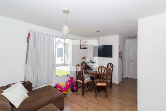 Sala de apartamento à venda com 3 quartos, 71m² em Mato Grande, Canoas