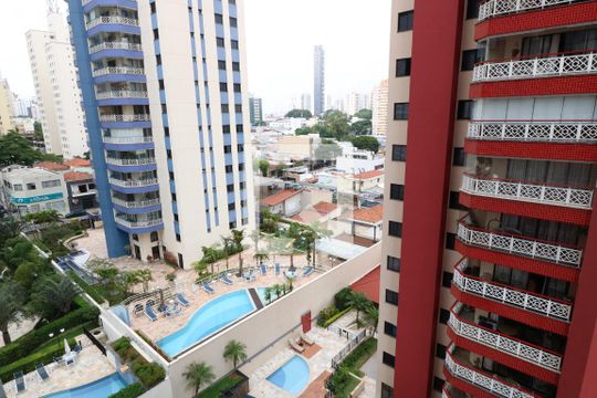 Vista da Sacada de apartamento para alugar com 3 quartos, 125m² em Tatuapé, São Paulo
