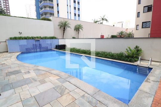 Área comum - Piscina de apartamento para alugar com 3 quartos, 125m² em Tatuapé, São Paulo
