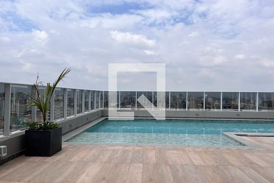 Área comum - Piscina de apartamento para alugar com 2 quartos, 50m² em Vila Clementino, São Paulo