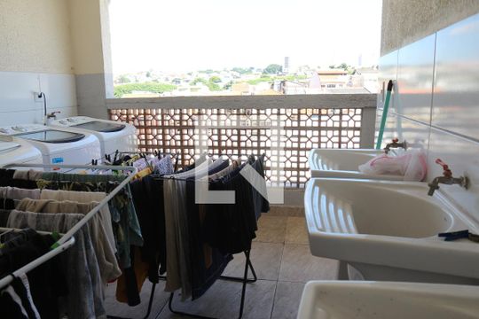 Área de Serviço de casa para alugar com 1 quarto, 40m² em Água Rasa, São Paulo