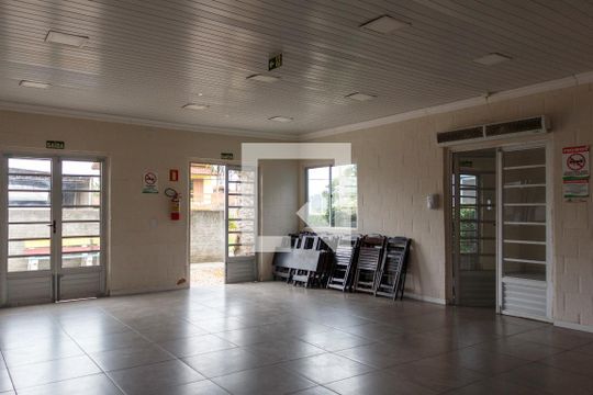 Área comum - Salão de festas de apartamento para alugar com 2 quartos, 49m² em Campo Novo, Porto Alegre