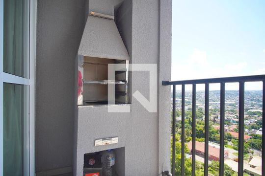 Varanda da Sala de apartamento à venda com 2 quartos, 56m² em Rondônia, Novo Hamburgo
