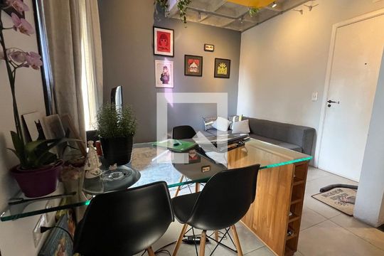 Sala de Jantar de kitnet/studio à venda com 1 quarto, 50m² em Pinheiros, São Paulo