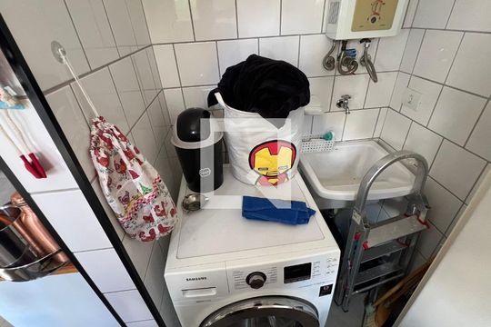 Área de Serviço de kitnet/studio à venda com 1 quarto, 50m² em Pinheiros, São Paulo
