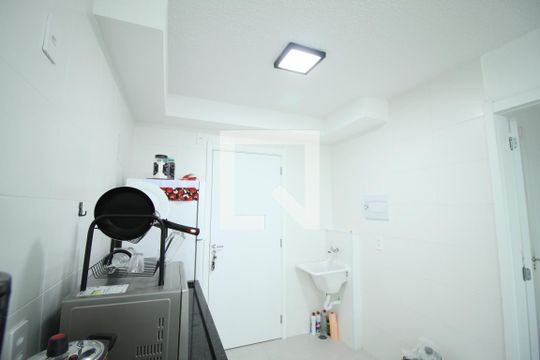 Cozinha de apartamento para alugar com 1 quarto, 29m² em Belenzinho, São Paulo
