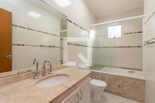 Banheiro da Suíte Principal de casa à venda com 4 quartos, 300m² em Jardim Paraíso, São Paulo