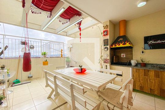 Terraço de apartamento para alugar com 2 quartos, 152m² em Vila Ipojuca, São Paulo
