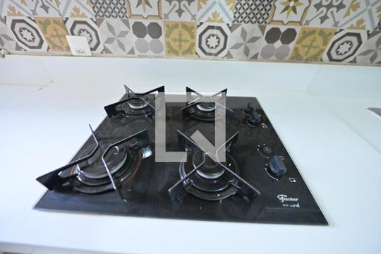 Cozinha de apartamento para alugar com 2 quartos, 71m² em Setor Bela Vista, Goiânia