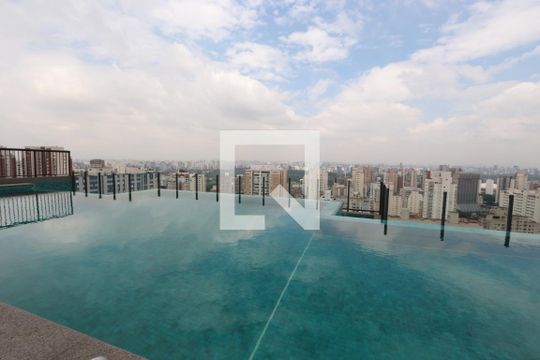 Área comum - Piscina de apartamento para alugar com 1 quarto, 43m² em Vila Mariana, São Paulo