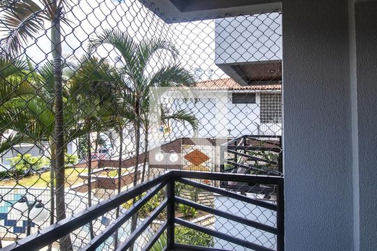 Varanda da Sala de apartamento à venda com 3 quartos, 106m² em Bosque da Saúde, São Paulo