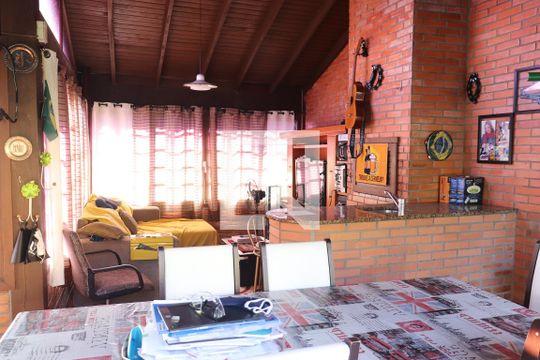 Área comum - Churrasqueira de casa à venda com 5 quartos, 430m² em Morro do Espelho, São Leopoldo