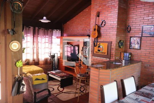 Área comum - Churrasqueira de casa à venda com 5 quartos, 430m² em Morro do Espelho, São Leopoldo