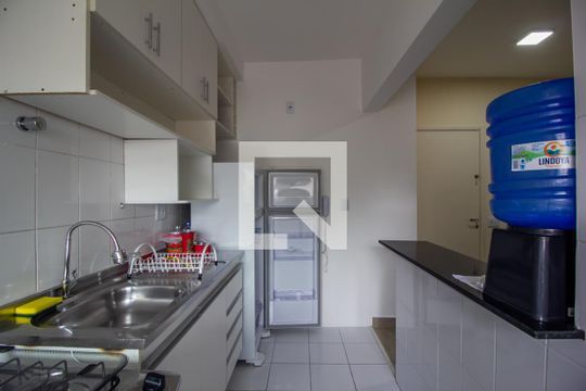 Cozinha de apartamento para alugar com 1 quarto, 38m² em Campos Elíseos, São Paulo