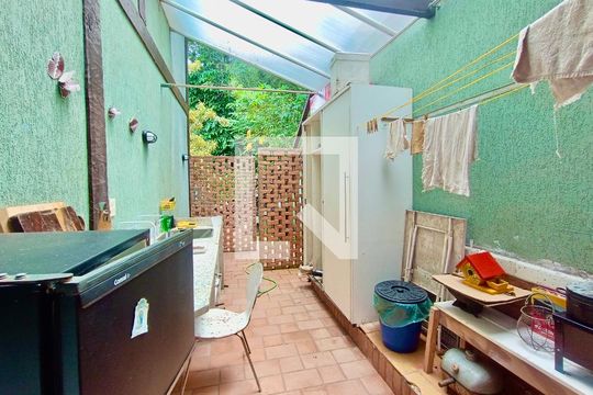 Área de serviço  de casa à venda com 4 quartos, 1217m² em Lagoa, Rio de Janeiro