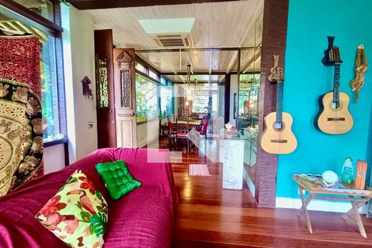 Sala de casa à venda com 4 quartos, 1217m² em Lagoa, Rio de Janeiro