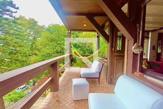 Varanda de casa à venda com 4 quartos, 1217m² em Lagoa, Rio de Janeiro
