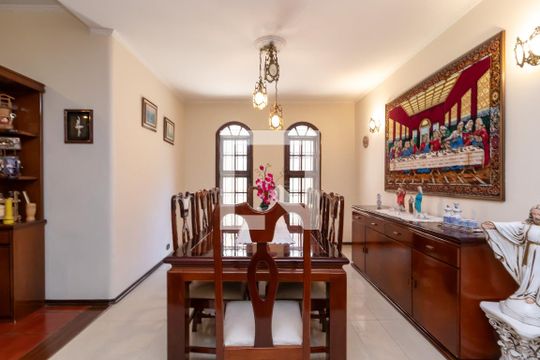 Sala de Jantar de casa à venda com 5 quartos, 500m² em Vila Amalia (zona Norte), São Paulo