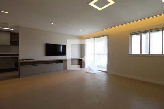 Sala de apartamento para alugar com 1 quarto, 75m² em Indianópolis, São Paulo
