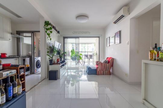 Sala de apartamento à venda com 2 quartos, 100m² em Pinheiros, São Paulo