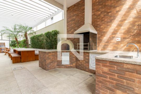 Área comum - Churrasqueira de apartamento à venda com 2 quartos, 100m² em Pinheiros, São Paulo