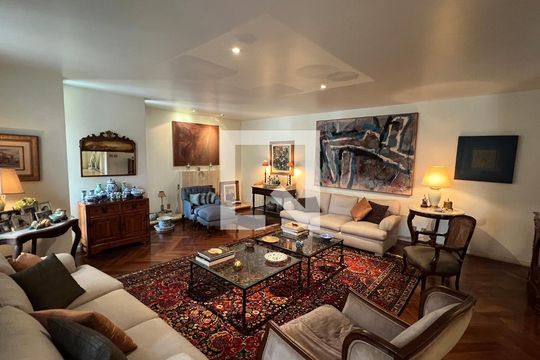Sala de estar de casa à venda com 5 quartos, 362m² em Jardim Paulista, São Paulo