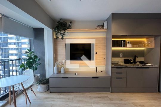 Studio de kitnet/studio para alugar com 1 quarto, 28m² em Pinheiros, São Paulo