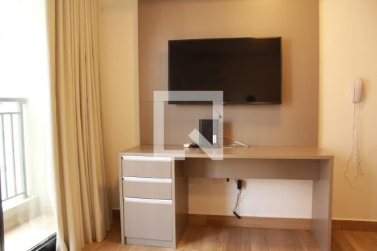 Sala/Quarto de kitnet/studio para alugar com 1 quarto, 24m² em Perdizes, São Paulo
