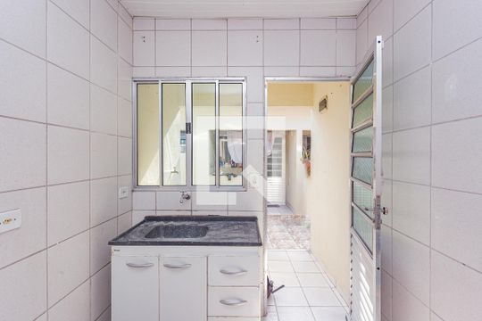 Cozinha de casa à venda com 1 quarto, 45m² em Jardim Seckler, São Paulo