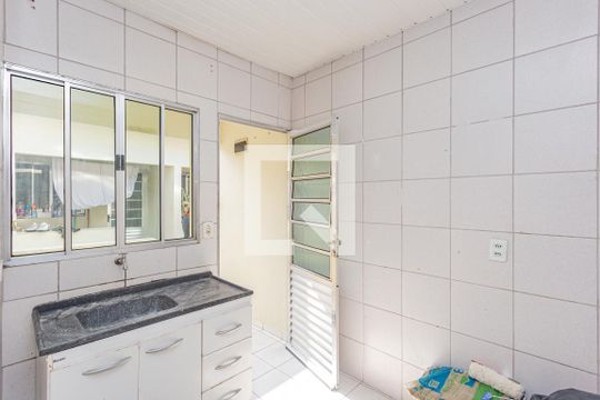 Cozinha de casa à venda com 1 quarto, 45m² em Jardim Seckler, São Paulo
