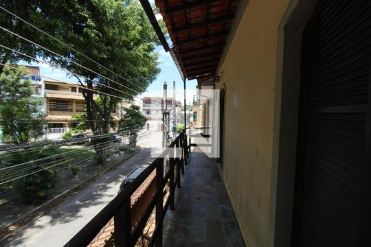 Varanda da suíte 2 e um dos quartos de casa à venda com 5 quartos, 260m² em Pechincha, Rio de Janeiro