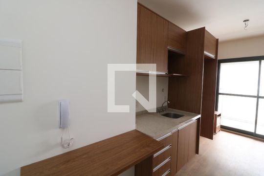 Cozinha de kitnet/studio à venda com 1 quarto, 26m² em Jardim Independência (são Paulo), São Paulo
