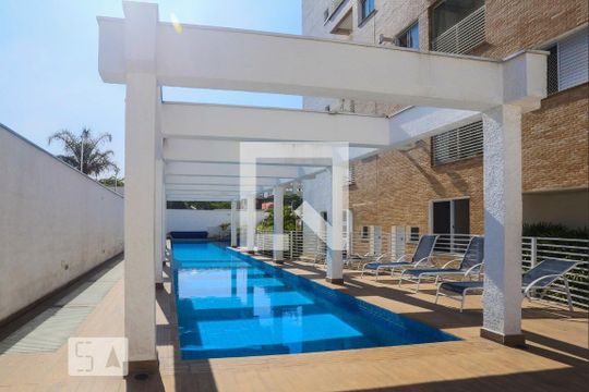 Área Comum - Piscina de apartamento para alugar com 2 quartos, 57m² em Vila Dom Pedro I, São Paulo