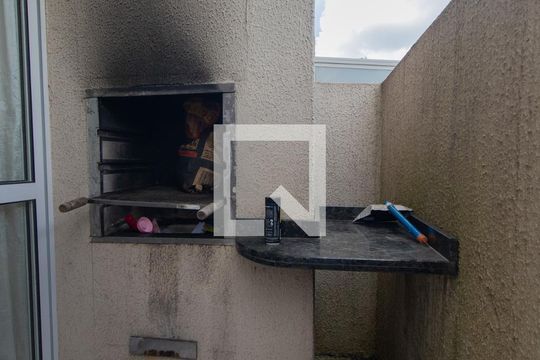 Área comum - Churrasqueira de apartamento para alugar com 2 quartos, 80m² em Ouro Fino, São José dos Pinhais