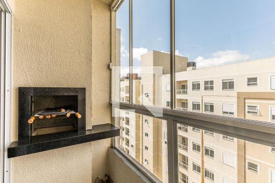 Varanda de apartamento à venda com 1 quarto, 42m² em Morro Santana, Porto Alegre
