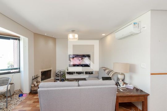 Sala de apartamento à venda com 2 quartos, 65m² em Chácara Santo Antônio (zona Sul), São Paulo