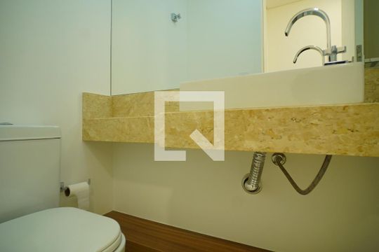 Lavabo Sala de apartamento para alugar com 3 quartos, 130m² em Agronômica, Florianópolis
