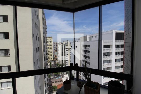 Vista da Sala de apartamento para alugar com 2 quartos, 65m² em Moema, São Paulo