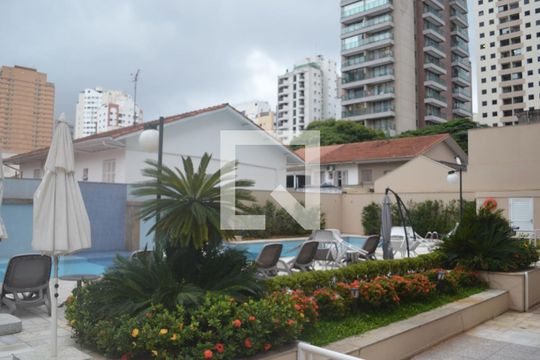 Área comum da piscina de kitnet/studio à venda com 1 quarto, 42m² em Vila Olímpia, São Paulo