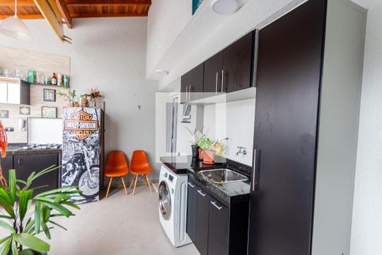 Área de Serviço de apartamento à venda com 2 quartos, 106m² em Vila Alto de Santo Andre, Santo André