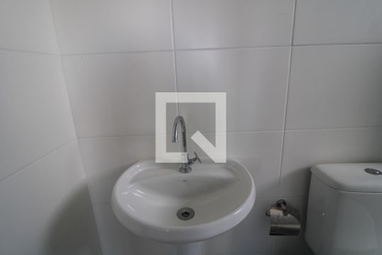 Pia do banheiro de apartamento à venda com 1 quarto, 26m² em Jardim Cidália, São Paulo