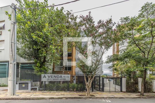 Fachada de apartamento à venda com 2 quartos, 74m² em Petrópolis, Porto Alegre