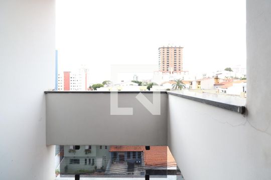 Sacada da suíte de apartamento à venda com 4 quartos, 138m² em Parque das Nações, Santo André